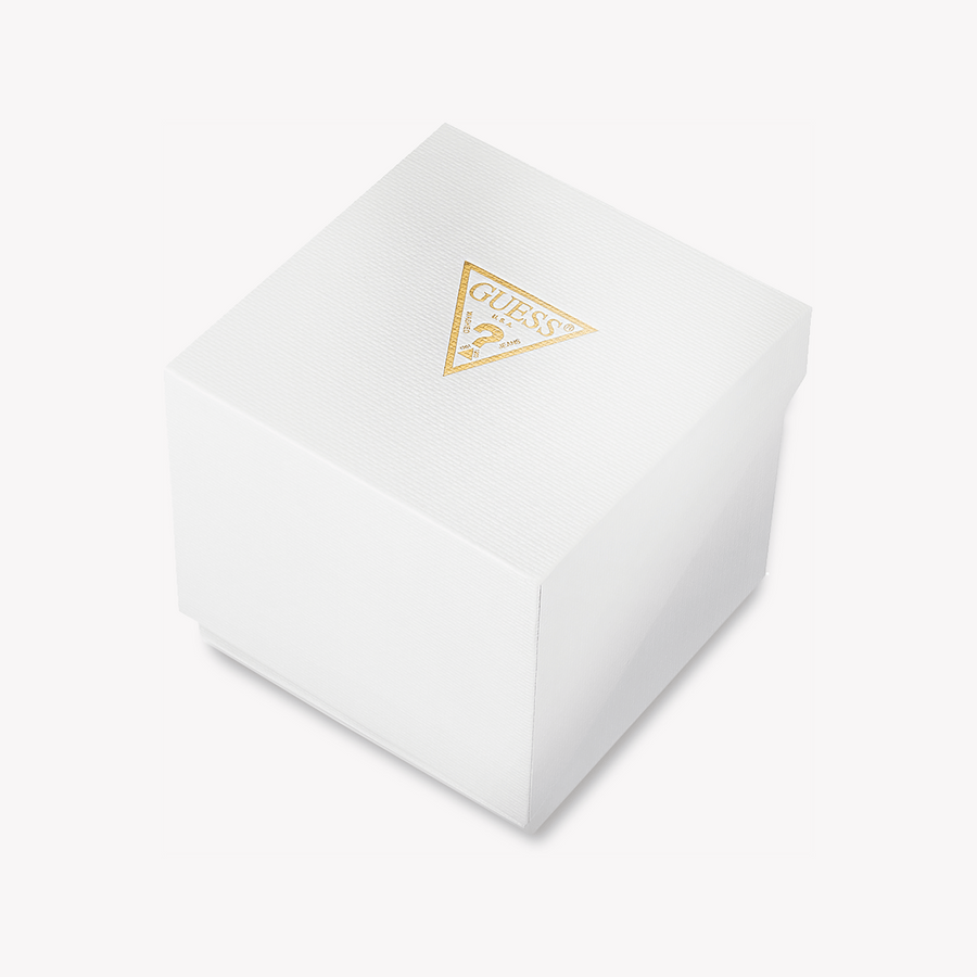 Guess watch box with logo