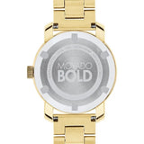 Movado Bold Yellow Gold Dial Yellow Gold Steel Strap Watch For Women - 3600085