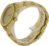 Movado Bold Yellow Gold Dial Yellow Gold Steel Strap Watch For Women - 3600085