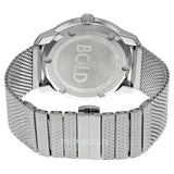 Movado Bold Silver Dial Silver Mesh Bracelet Watch For Men - 3600260