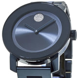 Movado Bold Blue Dial Blue Steel Strap Watch For Women - 3600388