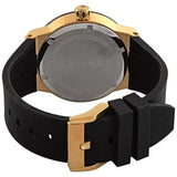 Movado Bold Black Dial Black Rubber Strap Watch for Men - 3600623