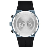 Movado Bold Fusion Black Dial Black Rubber Strap Watch for Men - 3600626