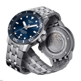 Tissot T Sport Seastar 1000 Powermatic Silicum Blue Dial Silver Steel Strap Watch For Men - T120.407.11.041.01