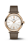 IWC Portofino Automatic Silver Dial Brown Leather Strap Watch for Men - IW357414