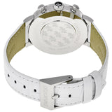 Swarovski Citra Sphere Chronograph White Dial White Leather Strap Watch for Women - 5027127