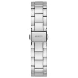 Guess Crown Jewel Diamonds Blue Dial Silver Steel Strap Watch for Women - GW0410L1