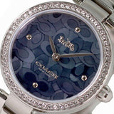 Coach Park Mother of Pearl Blue Dial Silver Steel Strap Watch for Women - 14503224