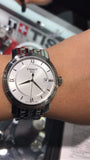 Tissot T Classic Bridgeport Silver Dial Silver Mesh Bracelet Watch For Men - T097.410.11.038.00