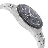 Tag Heuer Carrera Automatic Chronograph Black Dial Silver Steel Strap Watch for Men - CBN2A1B.BA0643