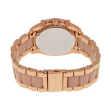 Michael Kors Runway Iridescent Dial Rose Gold Steel Strap Watch for Women - MK5940