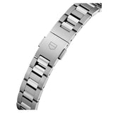 Tag Heuer Carrera Date Diamonds Mother of Pearl Dial Silver Steel Strap Watch for Women - WBN2414.BA0621