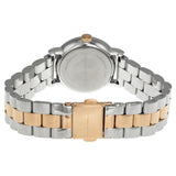 Marc Jacobs Baker White Dial Two Tone Stainless Steel Strap Watch for Women - MBM3331