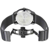 Movado Bold Black Dial Black Mesh Bracelet Watch For Men - 3600261