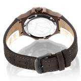 Maserati Potenza Brown Dial Brown Leather Strap Watch For Men - R8851108011