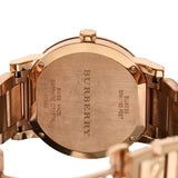 Burberry The City Rose Gold Dial Rose Gold Steel Strap Watch for Women - BU9039