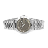 Gucci G Timeless Brown Dial Silver Steel Strap Watch For Women - YA126503