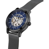 Maserati Epoca Automatic Skeleton Blue Dial Mesh Bracelet Watch For Men - R8823118002