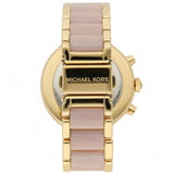 Michael Kors Parker Gold Dial Two Tone Steel Strap Watch for Women - MK6326