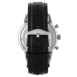 Fossil Townsman Multifunction Black Dial Black Leather Strap Watch for Men - FS5396