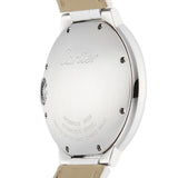 Cartier Ballon Bleu de Cartier Silver Dial White Leather Strap Watch for Women - W6920087