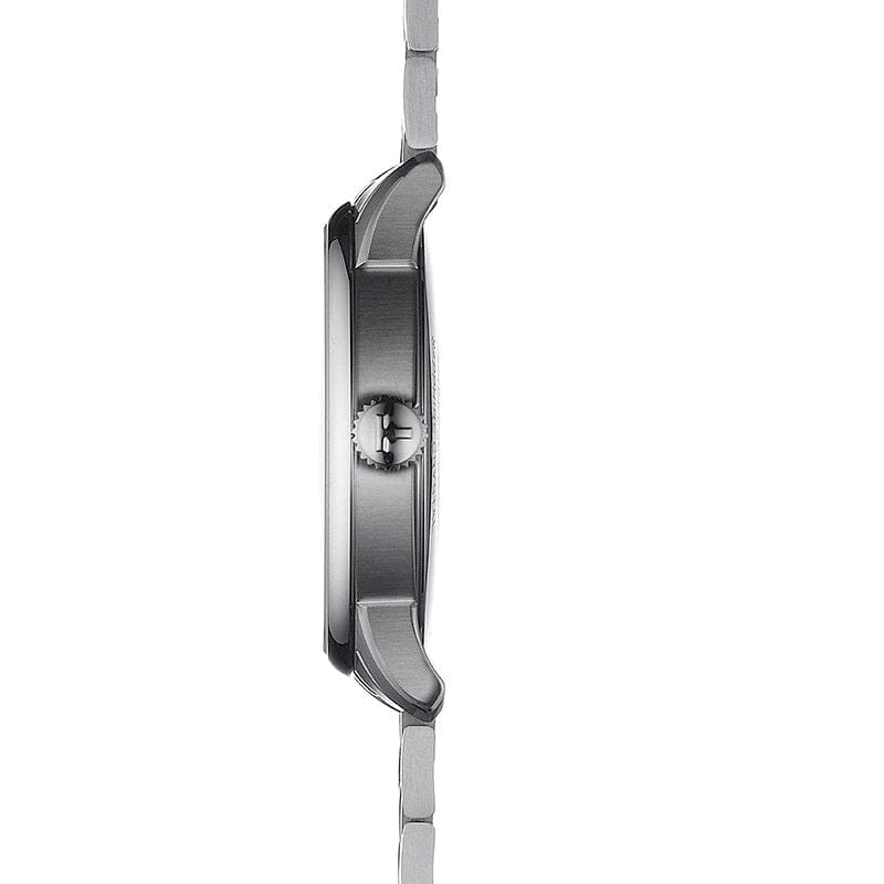 Tissot Chemin Des Tourelles Powermatic 80 Silver Dial Silver Steel Strap Watch For Men - T099.407.11.037.00