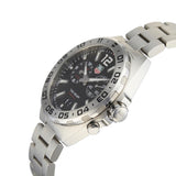 Tag Heuer Formula 1 Quartz Black Dial Silver Steel Strap Watch for Men - WAZ111A.BA0875