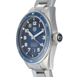 Tag Heuer Autavia Automatic 42mm Blue Dial Silver Steel Strap Watch for Men - WBE5116.EB0173