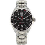 Tag Heuer Formula 1 Quartz Senna Limited Edition Black Dial Silver Steel Strap Watch for Men - WAZ1012.BA0883