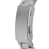 Silver watch clasp with TAGHeuer engraving.