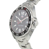 Tag Heuer Formula 1 Quartz Senna Limited Edition Black Dial Silver Steel Strap Watch for Men - WAZ1012.BA0883