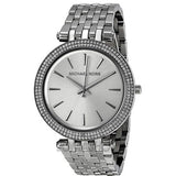 Michael Kors Darci Silver Dial Silver Stainless Steel Strap Watch for Women - MK3190