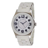 Marc Jacobs Rock White Dial White Stainless Steel Strap Watch for Women - MBM2532