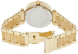 Michael Kors Parker Gold DIal Gold Steel Strap Watch for Women - MK5842