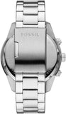 Fossil Brox Multifunction Black Dial Silver Steel Strap Watch for Women - BQ2797