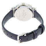 Coach Delancey Navy Blue Dial Blue Leather Strap Watch for Women - 14502668