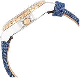 Guess Limelight Quartz Analog Blue Dial Blue Denim Strap Watch For Women - W0775l10