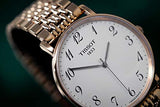 Tissot T Classic Everytime White Dial Rose Gold Mesh Bracelet Watch for Men - T109.610.33.032.00