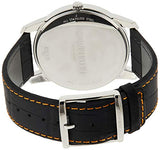 Calvin Klein City Black Dial Black Leather Strap Watch for Men - K2G211C1