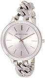 Michael Kors Slim Runway Silver Dial Silver Steel Strap Watch for Women - MK3279