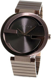 Gucci Interlocking XL Brown Dial Brown Steel Strap Watch For Men - YA133211