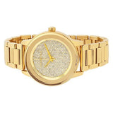 Michael Kors Kinley Gold Dial Gold Steel Strap Watch for Women - MK6209