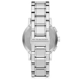 Burberry The City White Dial Silver Steel Strap Watch for Men - BU9750