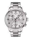 Tissot Chrono XL Classic Silver Dial Silver Steel Strap Watch For Men - T116.617.11.037.00