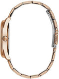 Guess G-Twist Rose Gold Dial Rose Gold Steel Strap Watch for Women - W1082L3