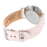 Coach Perry White Dial Pink Leather Strap Watch for Women - 14503118