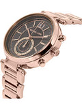 Michael Kors Sawyer Rose Gold Dial Rose Gold Steel Strap Watch for Women - MK6226