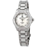 Tag Heuer Aquaracer White Mother of Pearl Dial Watch for Women - WBD1314.BA0740