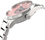 Gucci G Timeless Quartz Mother of Pearl Pink Dial Silver Steel Strap Watch For Women - YA1265013