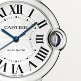 Cartier Ballon Bleu De Cartier Silver Dial Silver Steel Strap Watch for Women - WSBB0048